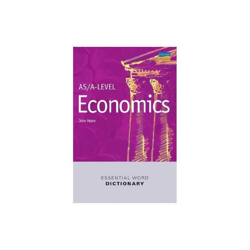 AS/A-Level Economics Essential Word Dictionary by Hearn, John Paperback Book The