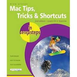 Mac Tips, Tricks & Shortcuts in easy steps 2nd Edition by Drew Provan Book The