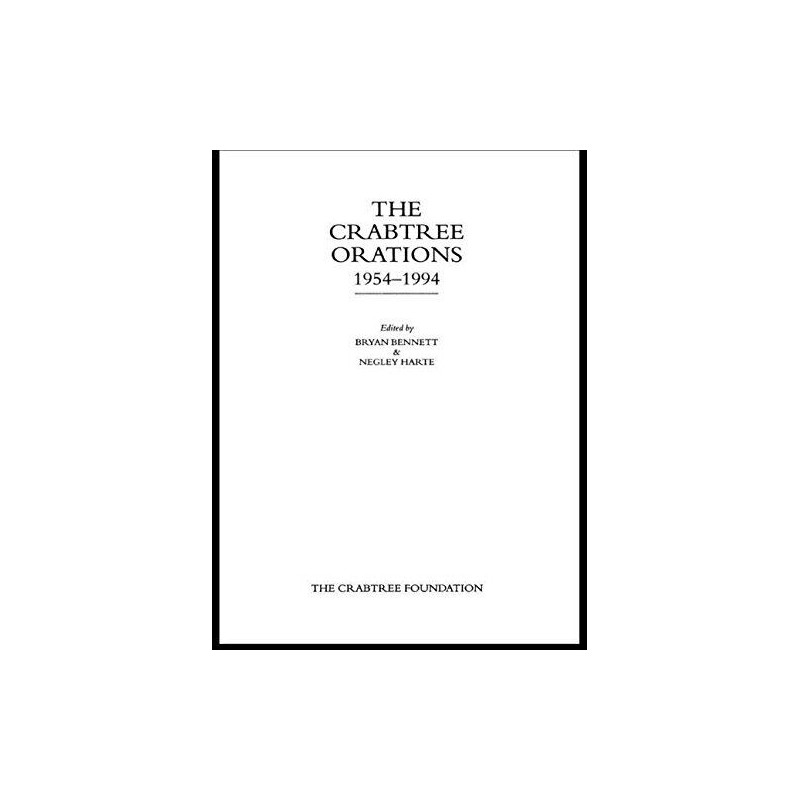 Crabtree Orations 1954-1994 T, Bennet, Bryan