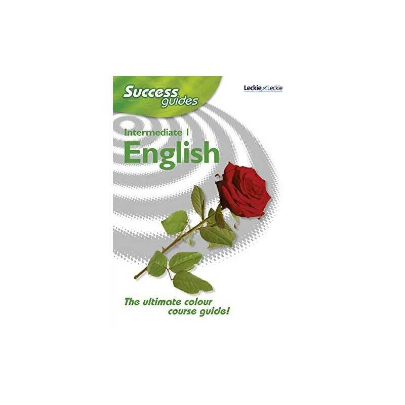 Success Guides Intermediate 1 English by Sheena Greco Paperback Book