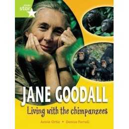 Rigby Star Gui Quest Year 2 Lime Level: Jane Goodall: Living With C... Paperback