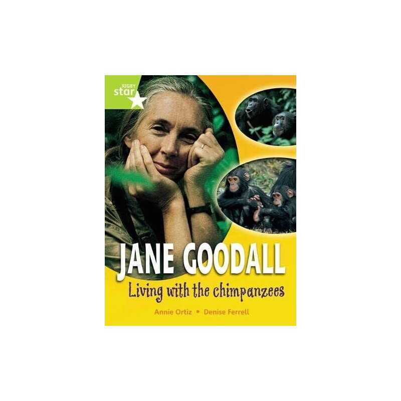 Rigby Star Gui Quest Year 2 Lime Level: Jane Goodall: Living With C... Paperback