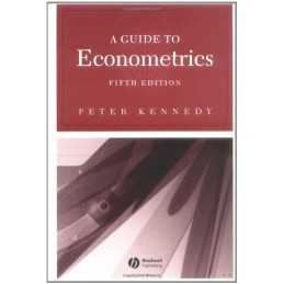Guide to Econometrics, Kennedy, Peter