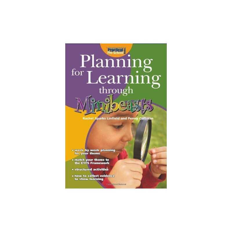 Planning for Learning Through Minibeasts by Rachel Sparks Linfield Paperback The