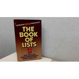 Book of Lists: v. 3 by etc. Hardback Book