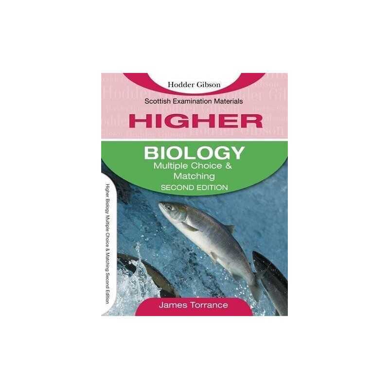 Higher Biology Multiple Choice & Matching 2n... by Stevenson, Caroline Paperback