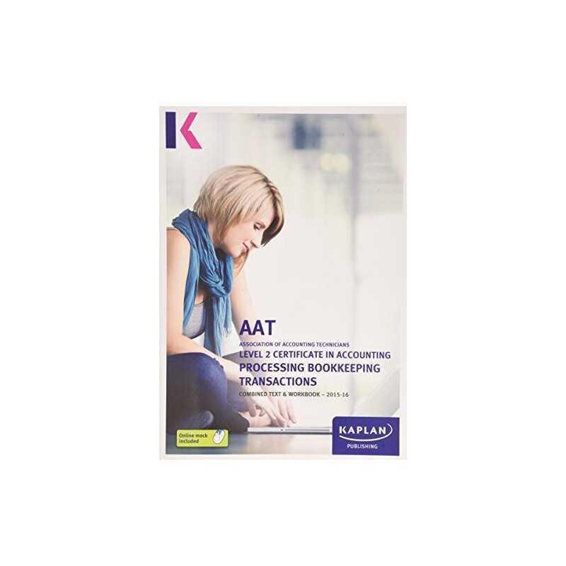 Processing Bookkeeping Transactions - Combined Text Book