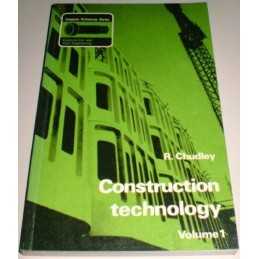 Construction Technology Volume 1 by Chudley, R. Paperback Book  Fast