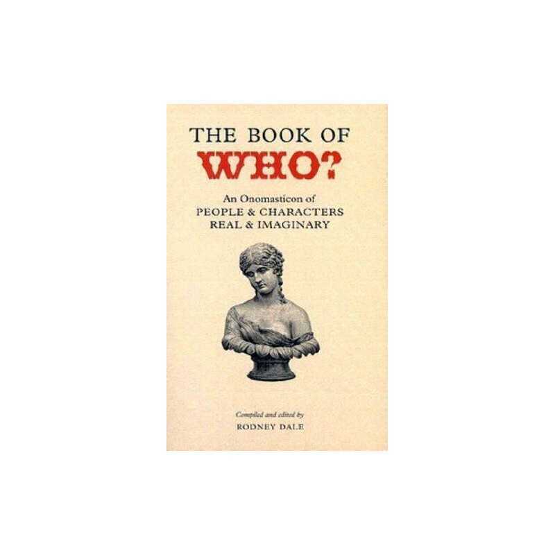 The Book of Who? - An Onomasticon of People & Charac...