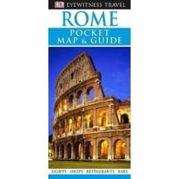 Rome Pocket Map and Guide (Pocket Travel Guide) by DK Eyewitness Paperback Book