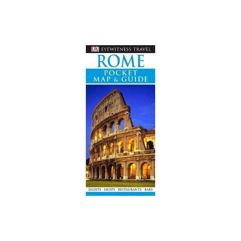 Rome Pocket Map and Guide (Pocket Travel Guide) by DK Eyewitness Paperback Book