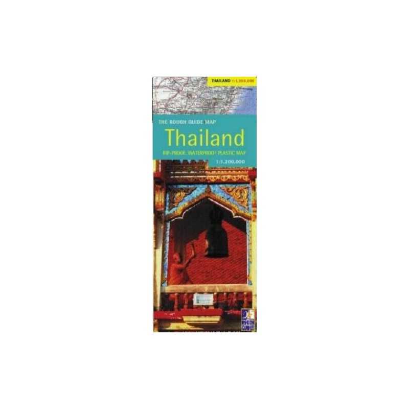 A Rough Guide Map Thailand, Rough Guides