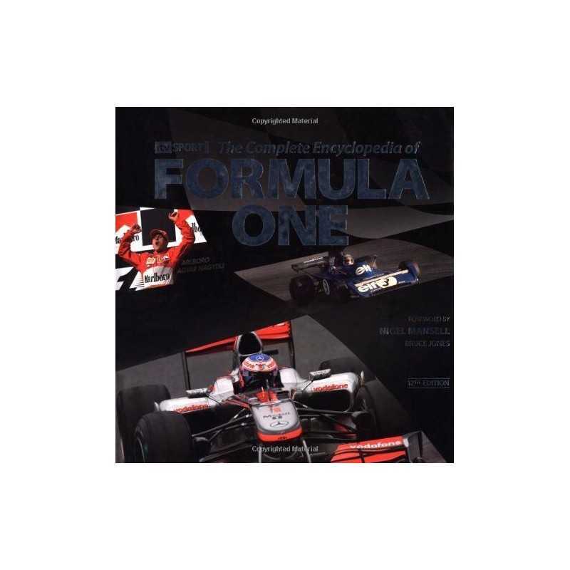 ITV Sport Complete Encyclopedia of Formula One by Bruce Jones Hardback Book The
