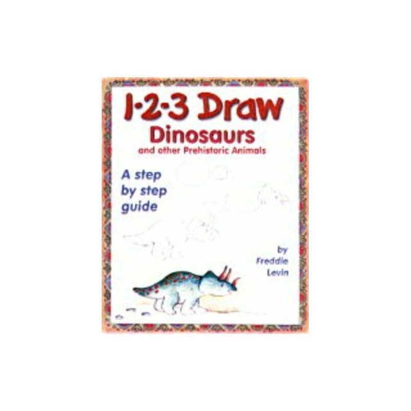 1-2-3 Draw Dinosaurs, Levin, Freddie
