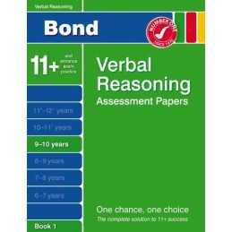 Bond Papers in Verbal Reasoning 9-10 years: Third Pape... by J.M. Bond Paperback
