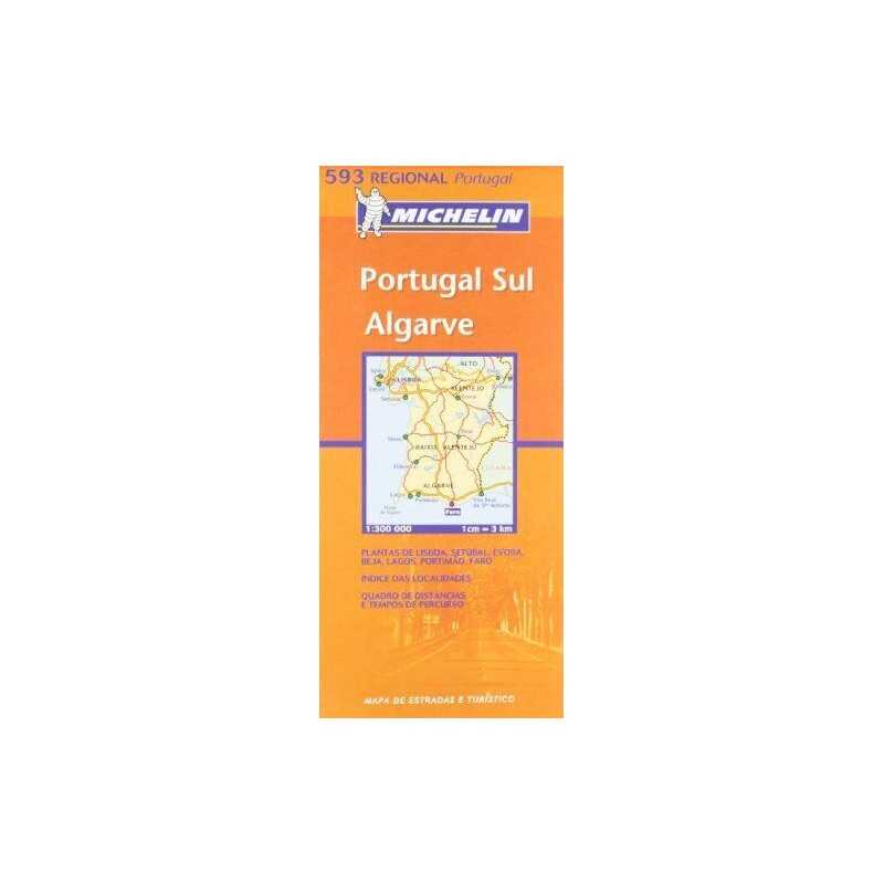Portugal South (Michelin Regional Maps) by VARIOUS Sheet map, folded Book The