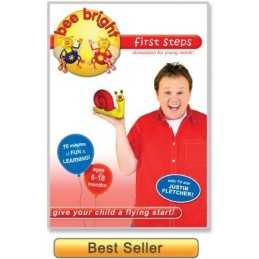 Bee Bright first steps with Justin Fletcher (6-18 months) - DVD BGVG
