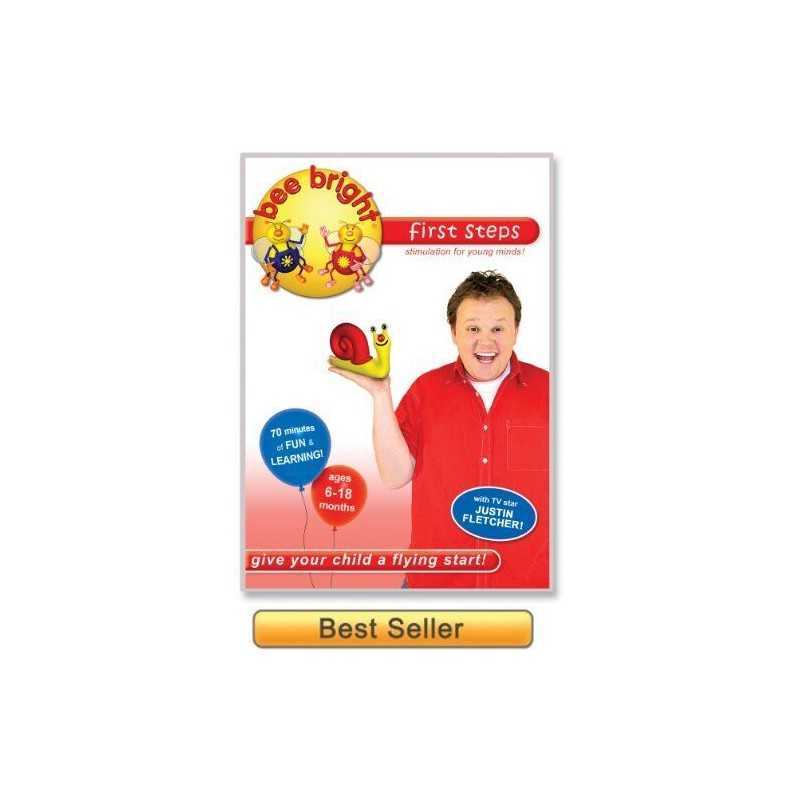 Bee Bright first steps with Justin Fletcher (6-18 months) - DVD BGVG