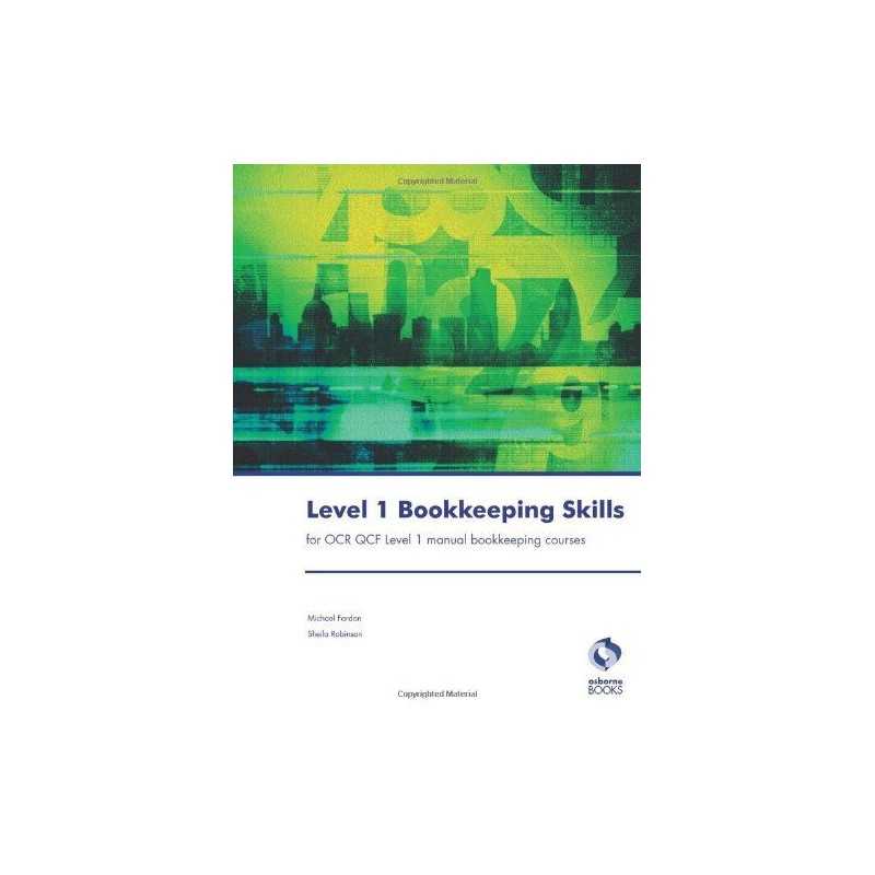 Level 1 Bookkeeping Skills: For OCR QCF (Acc... by Robinson, Sheila I. Paperback