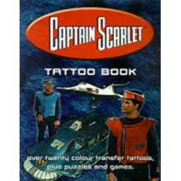 Captain Scarlet Tattoo Book Paperback Book