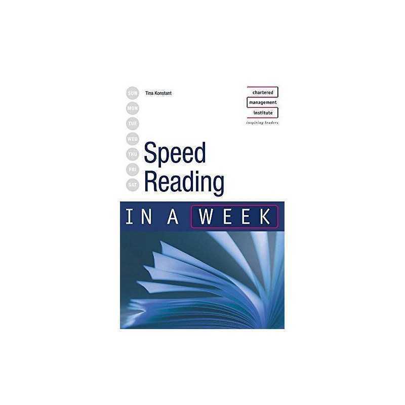 Speed Reading in a week 2nd edition (IAW) by Konstant, Tina Paperback Book The