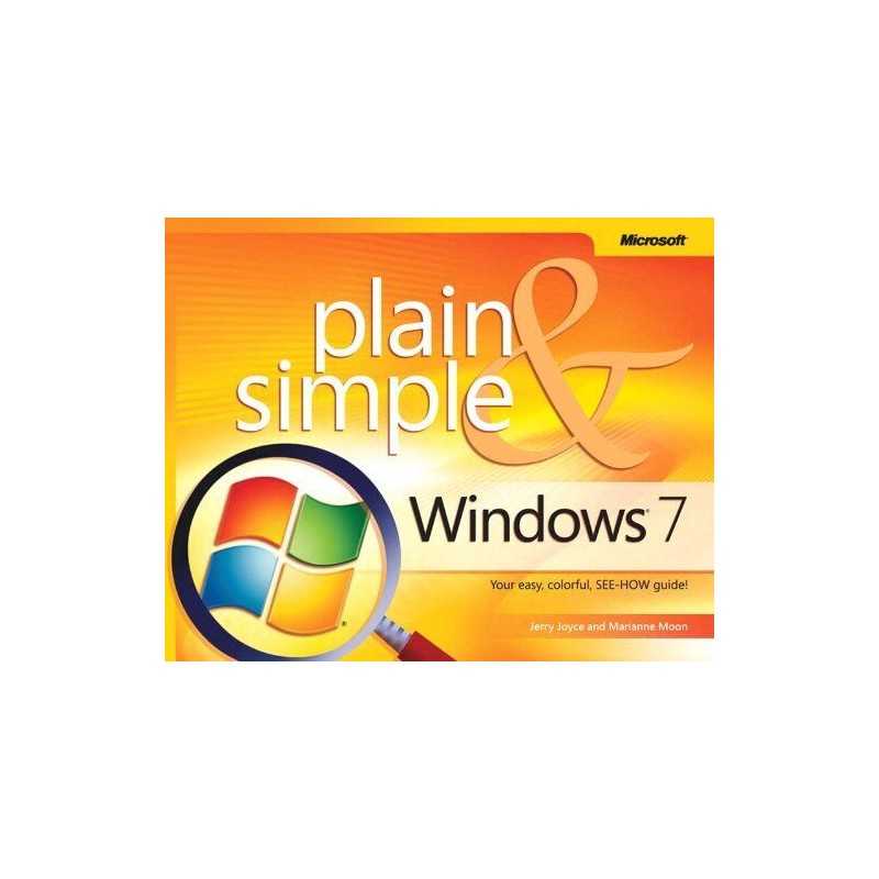 Windows? 7 Plain & Simple by Marianne Moon Paperback Book