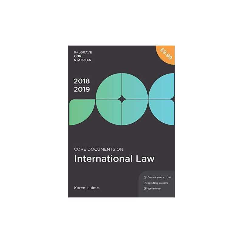 Core Documents on International Law 20..., Hulme, Karen