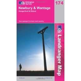 Newbury and Wantage, Hungerford and Didc... by Ordnance Survey Sheet map, folded