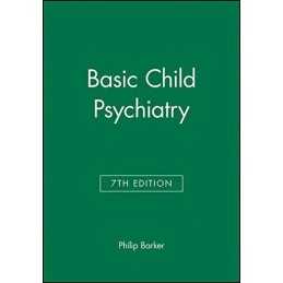 Basic Child Psychiatry by Barker, Philip Paperback Book