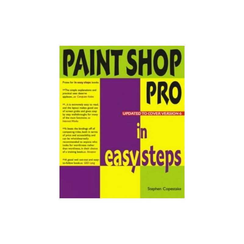 PAINT SHOP PRO IN EASY STEPS by Stephen Copestake Paperback Book  Fast
