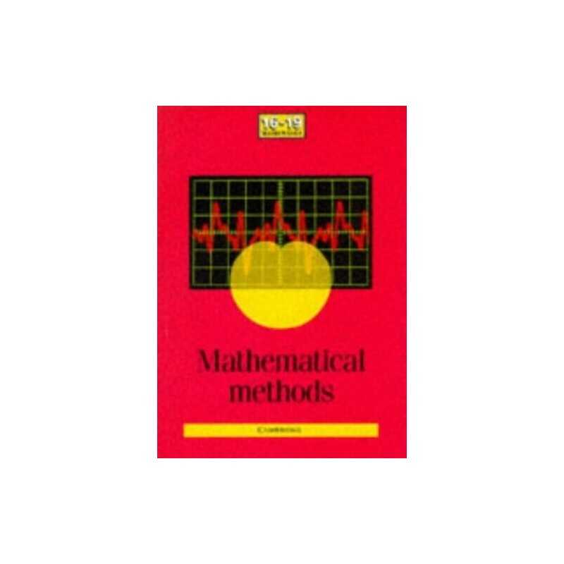 Mathematical Methods (School Mathematics Pr... by School Mathematics P Paperback