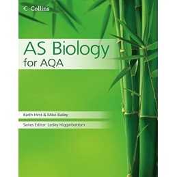 Collins AS and A2 Science ? AS Biology for AQA by Hirst, Keith Paperback Book