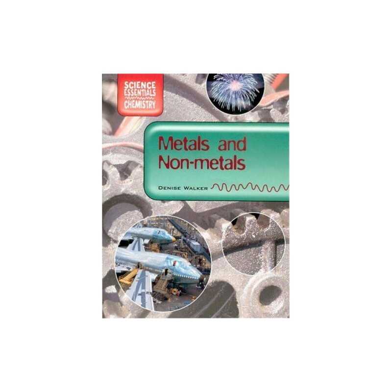 Metals and Non-metals (Science Essentials - Chemis... by Walker, Denise Hardback