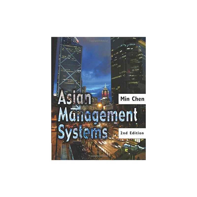 Asian Management Systems: Chinese, Japanese and Korean... by Chen, Min Paperback