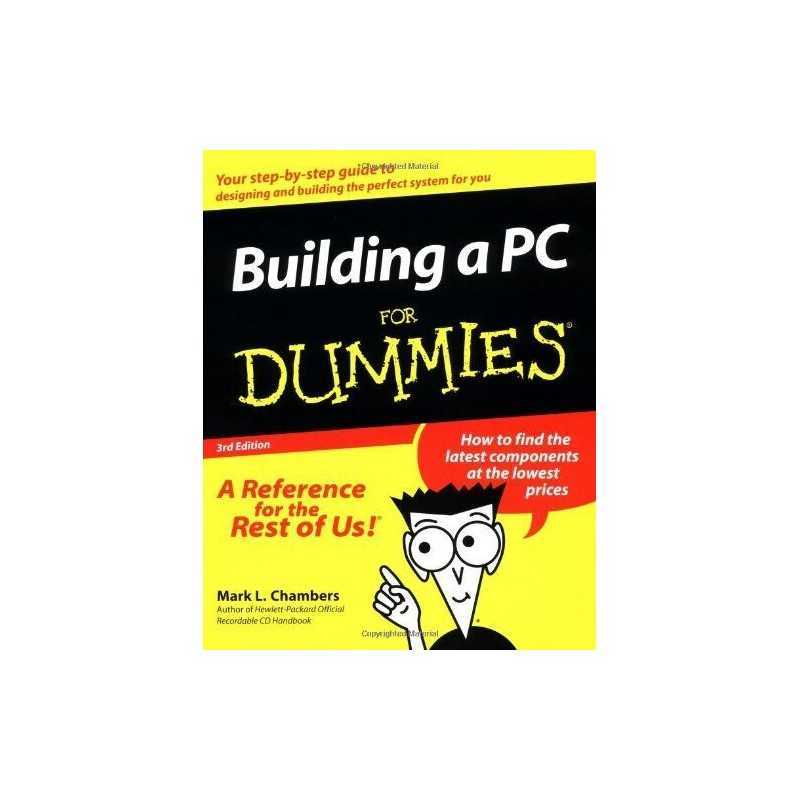 Building a PC For Dummies by Chambers, Mark L. Paperback Book  Fast