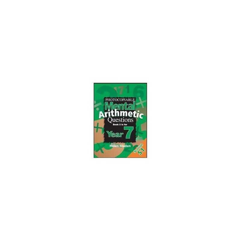 Photocopiable Mental Arithmetic Questi..., Maden, Helen