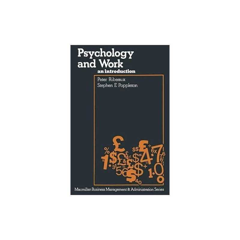 Psychology and Work: An Introduction (Business M... by Poppleton, S.E. Paperback