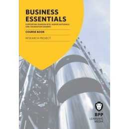 Business Essentials Research Project: Study Text by BPP Learning Media Book The