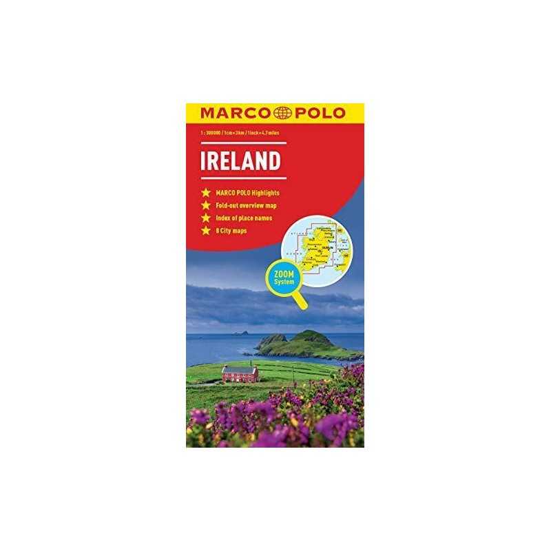 Ireland Marco Polo Map (Marco Polo Maps) by Marco Polo Sheet map, folded Book