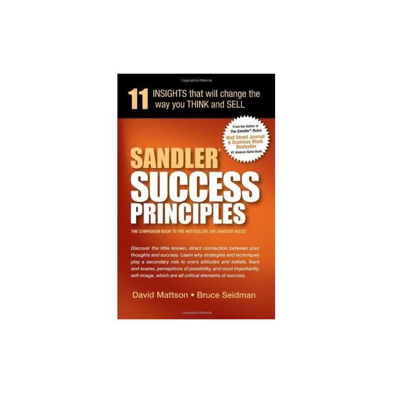 Sandler Success Principles: 11 Insights That Will Change the... by Bruce Seidman