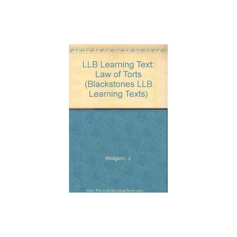 Law of Torts (Blackstones LLB Learning Texts) by Lewthwaite, J. Paperback Book