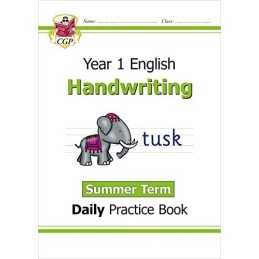 KS1 Handwriting Daily Practice Book: Year 1 - Summer Term: ideal... by CGP Books