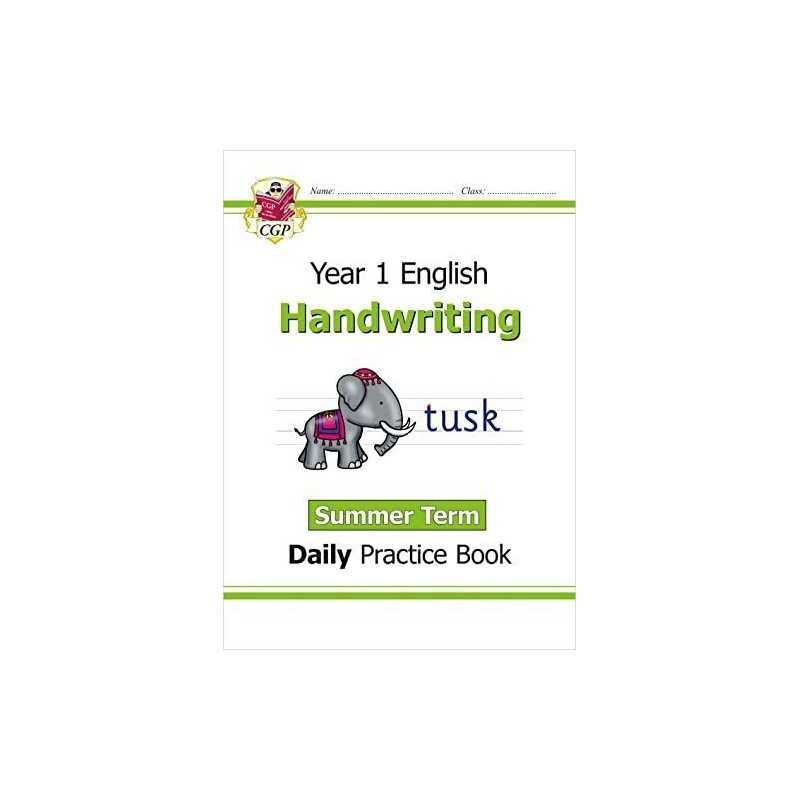 KS1 Handwriting Daily Practice Book: Year 1 - Summer Term: ideal... by CGP Books
