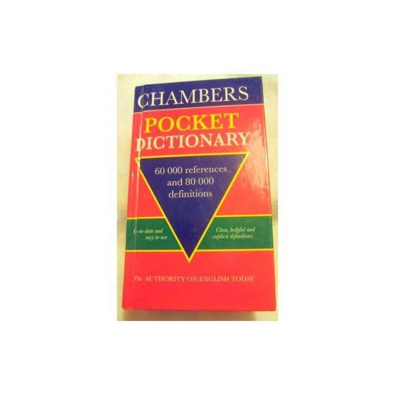 Chambers Pocket Dictionary Hardback Book