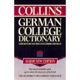 Collins German College Dictionary Paperback Book