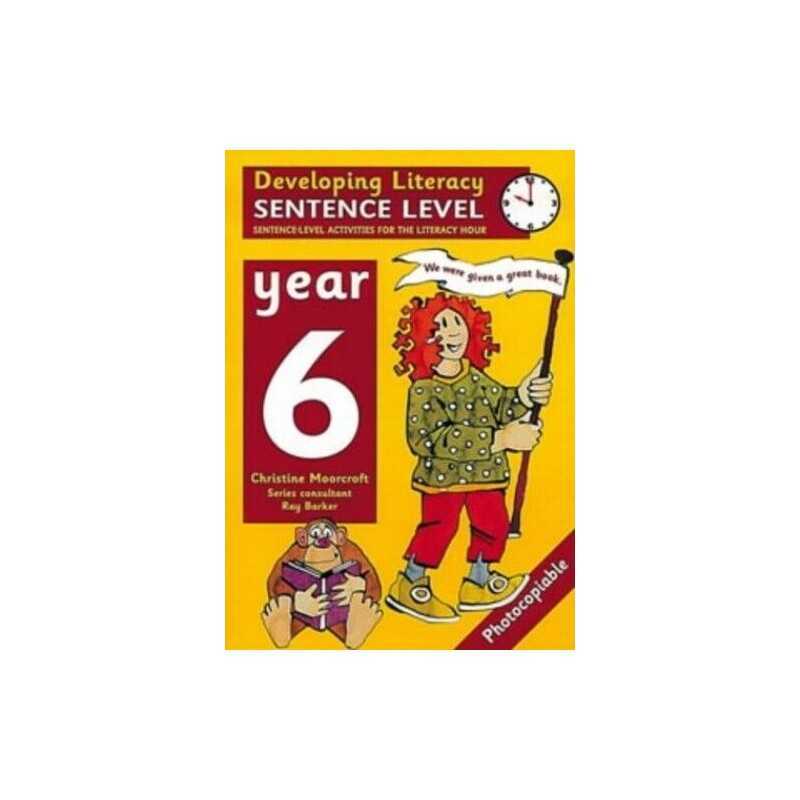 Developing Literacy: Sentence Level Activit... by Moorcroft, Christine Paperback