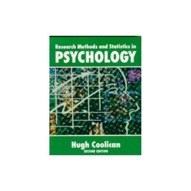 RESEARCH METHODS AND STATISTICS IN PSYCHOLOGY. by Coolican, Hugh. Hardback Book