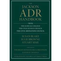 The Jackson Adr Handbook by Blake, Susan Book