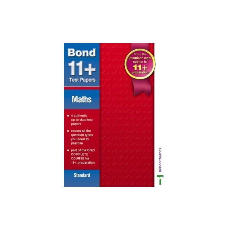Maths (Standard) (Bond Assessment Papers) by Down, Frances Pamphlet Book The