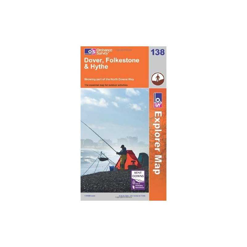 Dover, Folkestone and Hythe (OS Exp..., Ordnance Survey